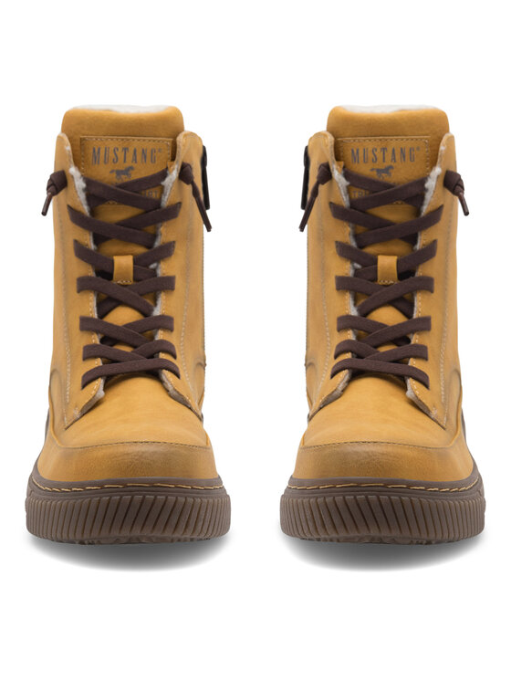 Mustang Mustang Schnürschuhe 1436-604 Gelb