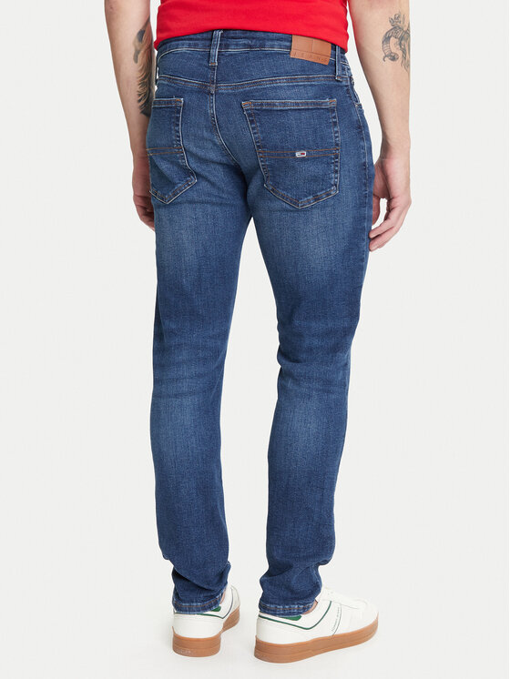 Tommy Jeans Tommy Jeans Jeans hlače Austin DM0DM21891 Mornarsko modra Slim Fit