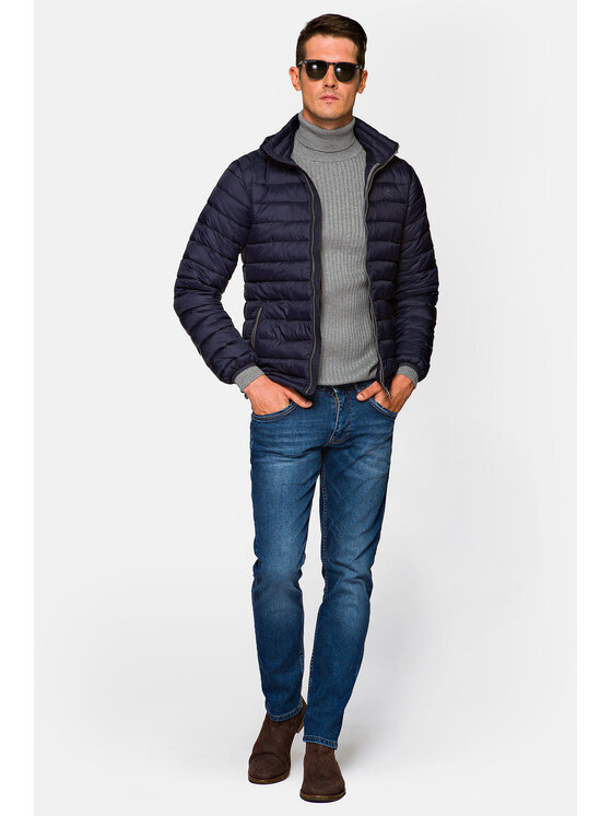 Lancerto Lancerto Kurtka puchowa Arvid Granatowy Regular Fit