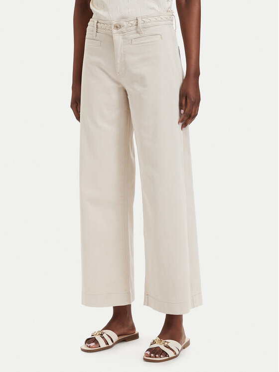 Guess Guess Džinsi W6GB15 W1886 Bēšs Wide Leg