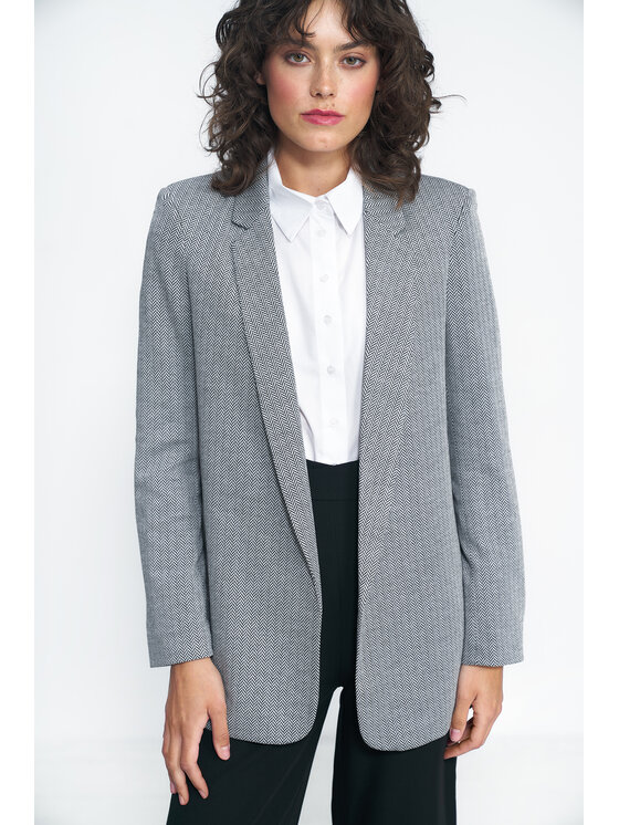 NIFE NIFE Marynarka Z53 Czarny Regular Fit