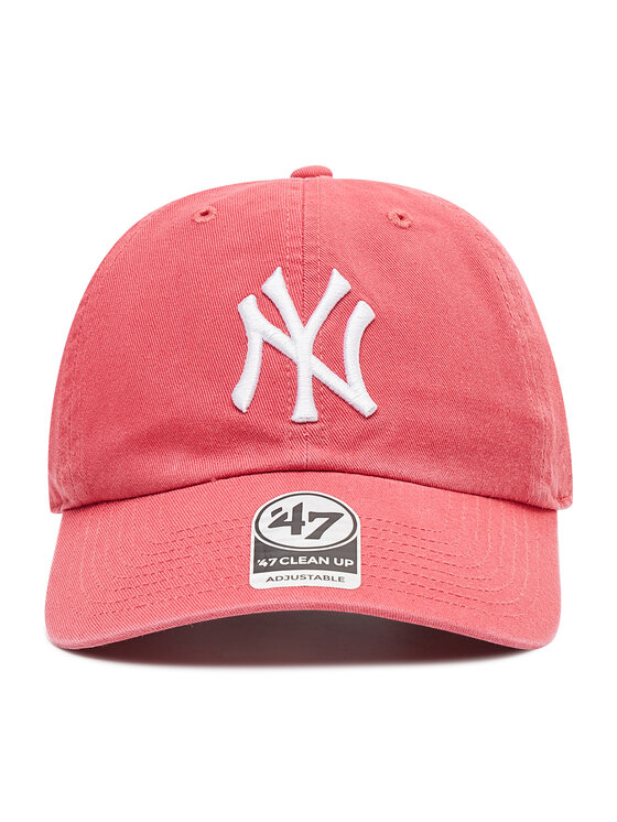 47 Brand 47 Brand Cappellino Mlb New York Yankees 47 Clean Up B-RGW17GWSNL-BE Rosso