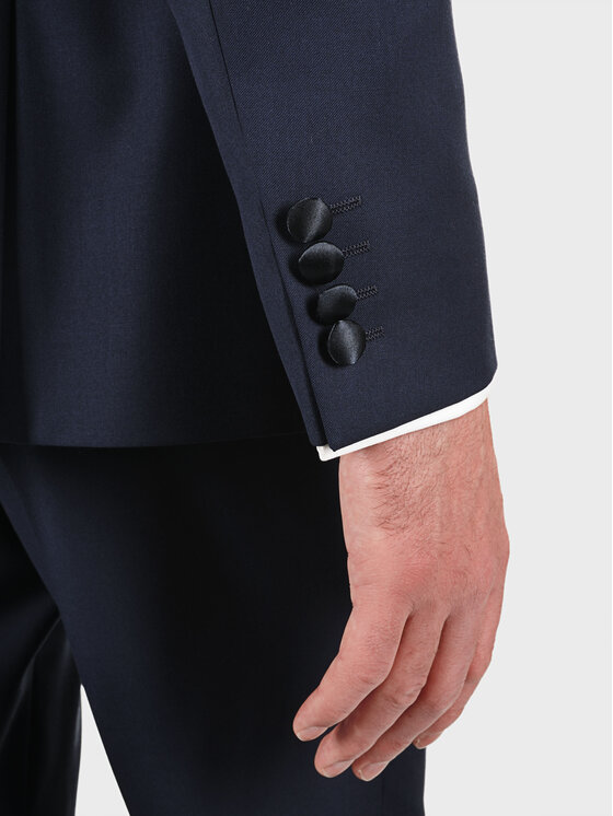 Evenemen Evenemen Garnitur Smoking G Granatowy Slim Fit