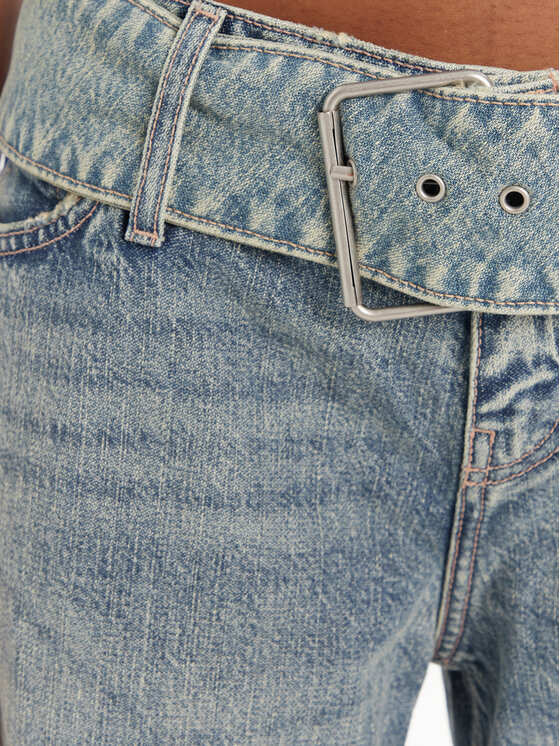 HUGO HUGO Jeans hlače Glory_B 50541520 Modra Relaxed Fit