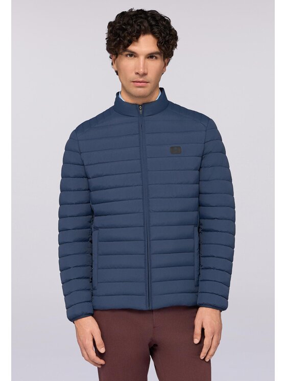 Trussardi Trussardi Giubbotto piumino F005M000010N034 Celeste Regular Fit
