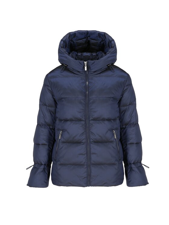 Perso Perso Dámská bunda BLH220043F Tmavomodrá Regular Fit