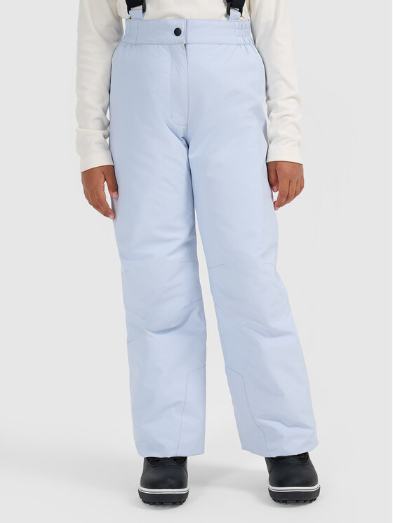 4F 4F Spodnie narciarskie BASIC SKI Fioletowy jasny Regular Fit