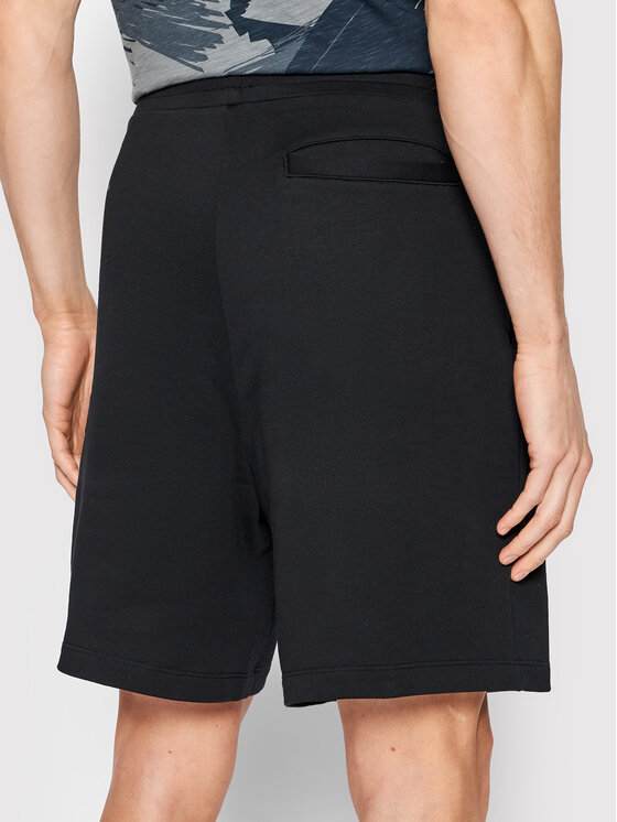 Armani Exchange Armani Exchange Sportovní kraťasy 3LZSAF ZJFAZ 1200 Černá Regular Fit
