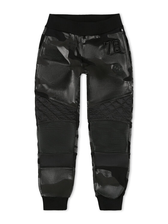 PHILIPP PLEIN PHILIPP PLEIN Spodnie dresowe 30395 Czarny Jogger Fit