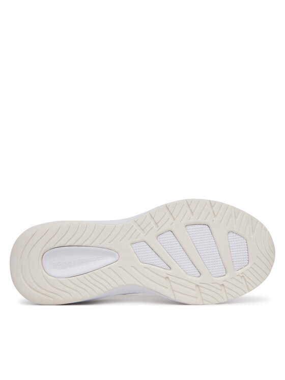 Tommy Hilfiger Tommy Hilfiger Sneakersy Sporty Runner FW0FW08644 Biały