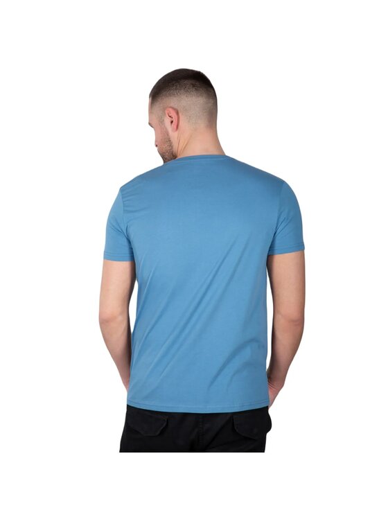Alpha Industries Alpha Industries T-Shirt AI.188505-538 Modrá Basic Fit