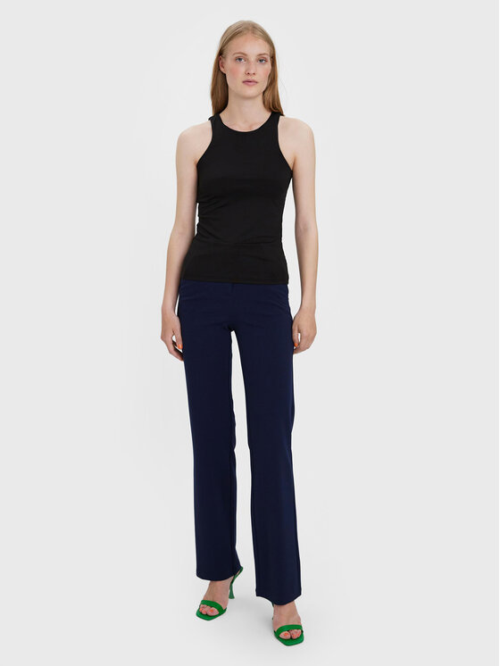 Vero Moda Vero Moda Τοπ Bianca 10279787 Μαύρο Standard Fit