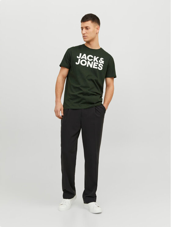 Jack&Jones Jack&Jones T-särk Corp 12151955 Roheline Standard Fit