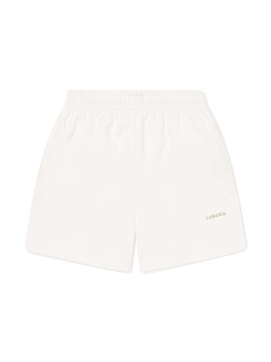 La Mania La Mania Pantaloncini sportivi CHIARO Bianco Classic Fit