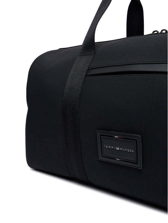 Tommy Hilfiger Tommy Hilfiger Чанта за уикенд Th Foundation Duffle AM0AM14441 Черен