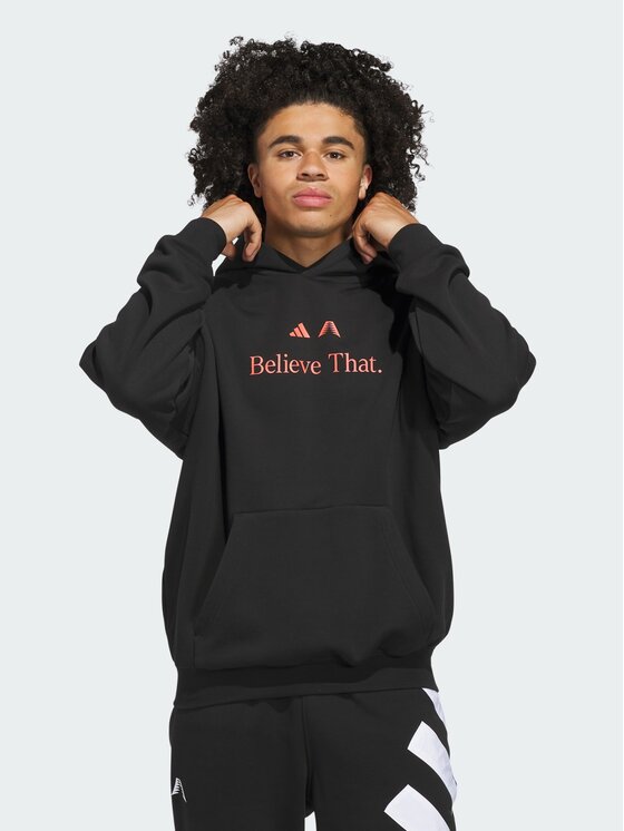 adidas adidas Bluza techniczna 142347 Czarny Regular Fit