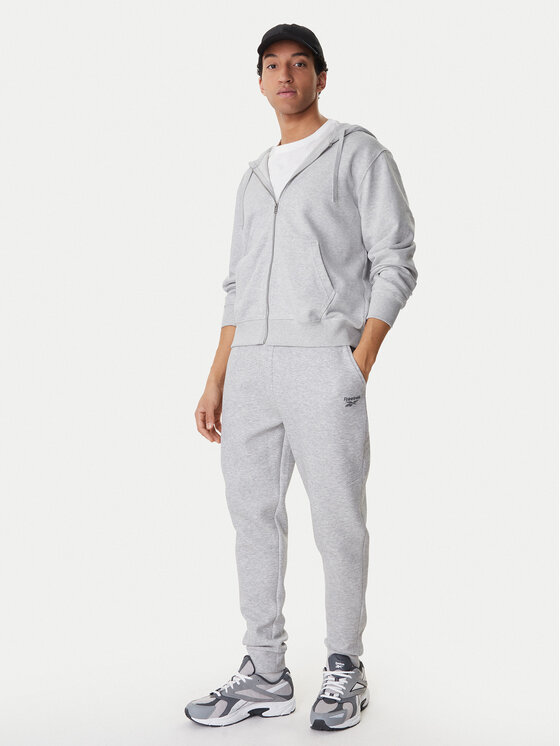 Reebok Reebok Παντελόνι φόρμας Azaz RK25549CCM Γκρι Slim Fit