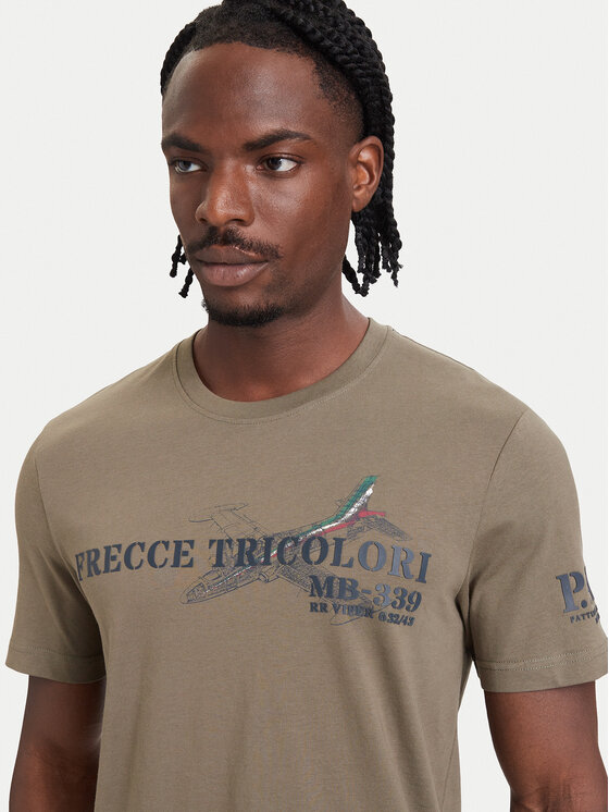 Aeronautica Militare Aeronautica Militare Тишърт 262TS2541UJ00750 Каки Regular Fit