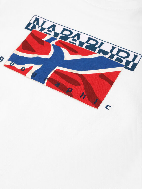 Napapijri Napapijri Majica K Sallyn NP0A4E520 S Bela Regular Fit