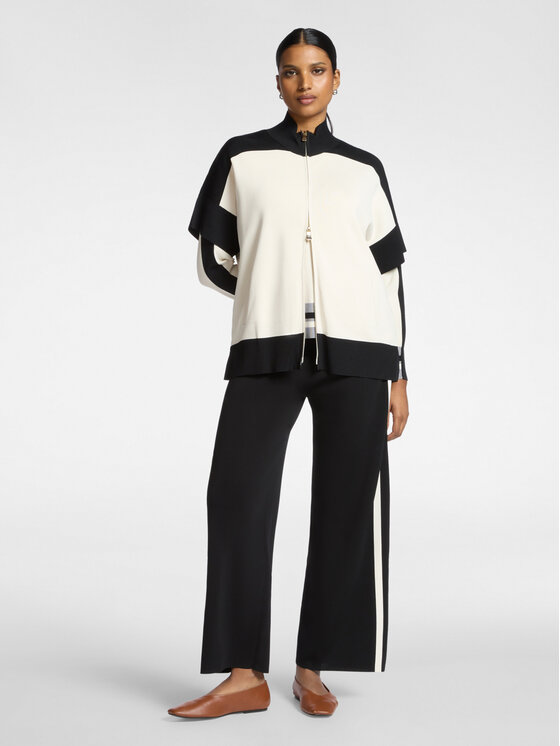 Elena Mirò Elena Mirò Cardigan S606Z000010N0A1 Nero Boxy Fit
