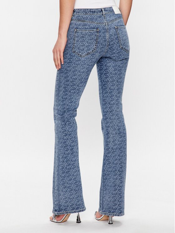 PINKO Pinko Τζιν Flora 100561 A0Q0 Μπλε Flare Fit