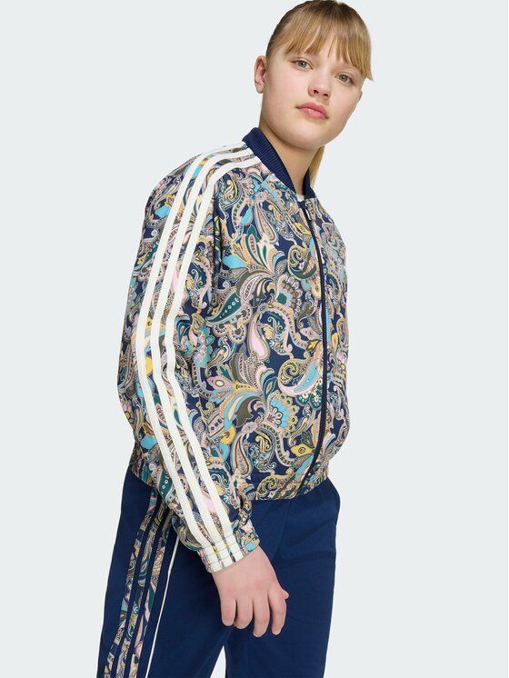 adidas adidas Bluza 169820 Niebieski Loose Fit