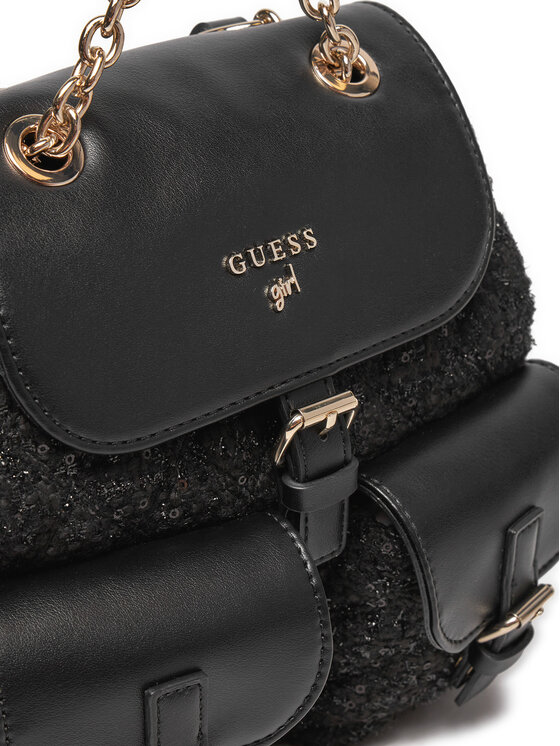 Guess Guess Plecak Tweed Backpack J4BZ36 WGLX0 Czarny