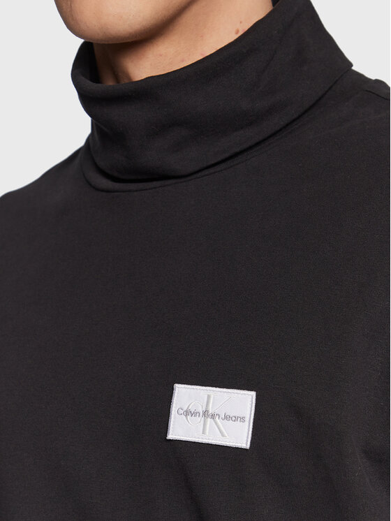 Calvin Klein Jeans Calvin Klein Jeans Longsleeve J30J322626 Чорний Regular Fit