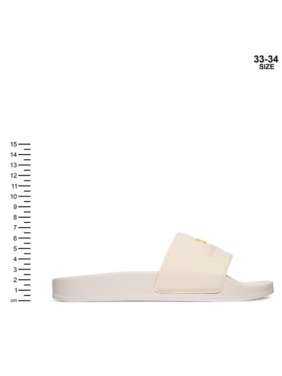 Elisabetta Franchi Elisabetta Franchi Ciabatte F4A0-E0607-1745698-M Écru