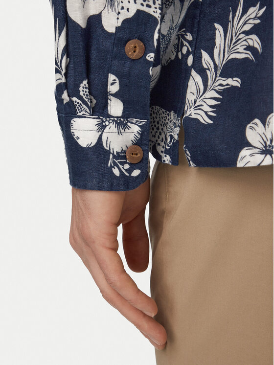 Polo Ralph Lauren Polo Ralph Lauren Cămașă 710B14227001 Bleumarin Classic Fit