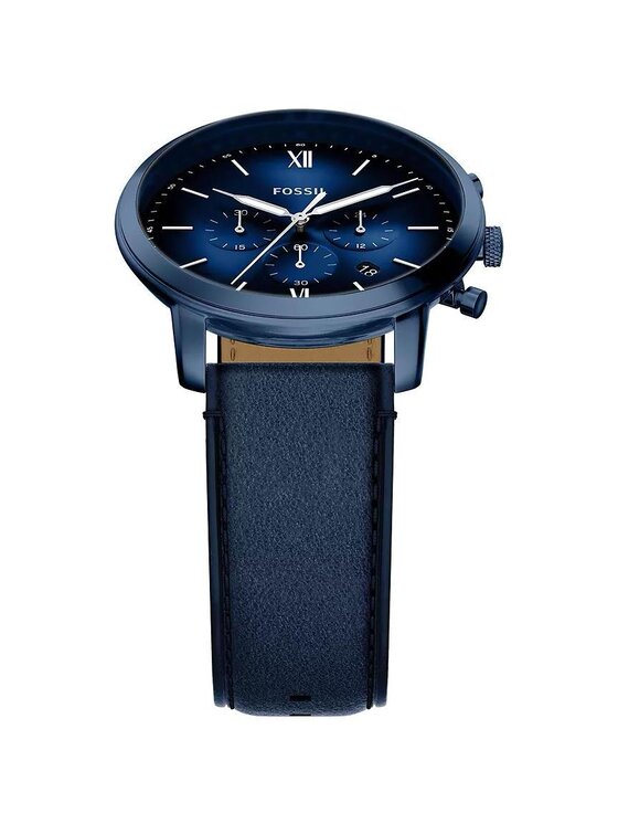 Fossil Fossil Zegarek FS6168 Niebieski