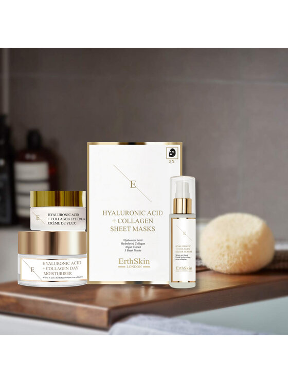 Erthskin London Erthskin London Krem Dzienny + Serum + Maska + Krem pod Oczy Krem na dzień