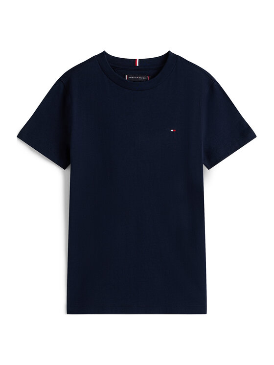 Tommy Hilfiger Tommy Hilfiger T-Shirt Essential KB0KB06879 D Tmavomodrá Regular Fit