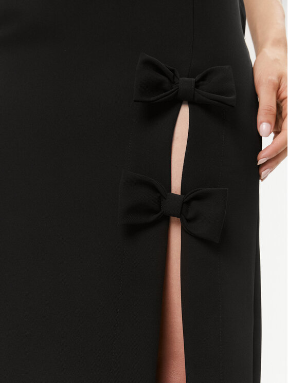 Dixie Dixie Spódnica midi G319Z041 Czarny Regular Fit