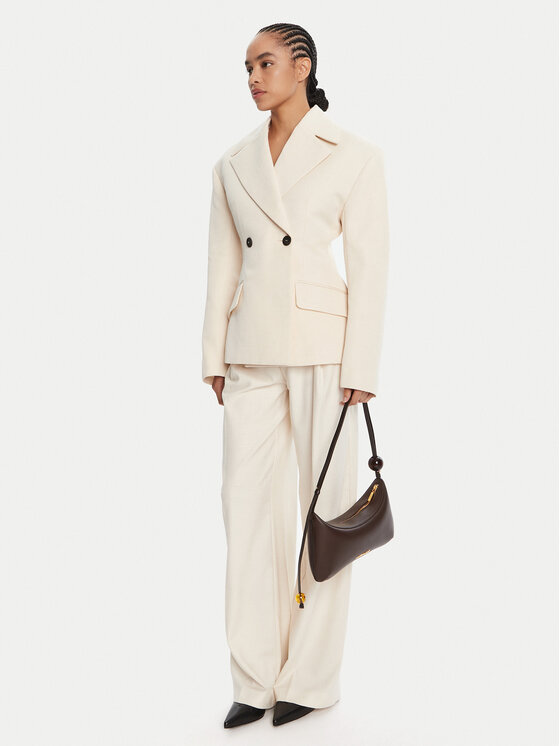 JACQUEMUS JACQUEMUS Σακάκι La Veste Norma 25E251JA0871709130 Μπεζ Regular Fit