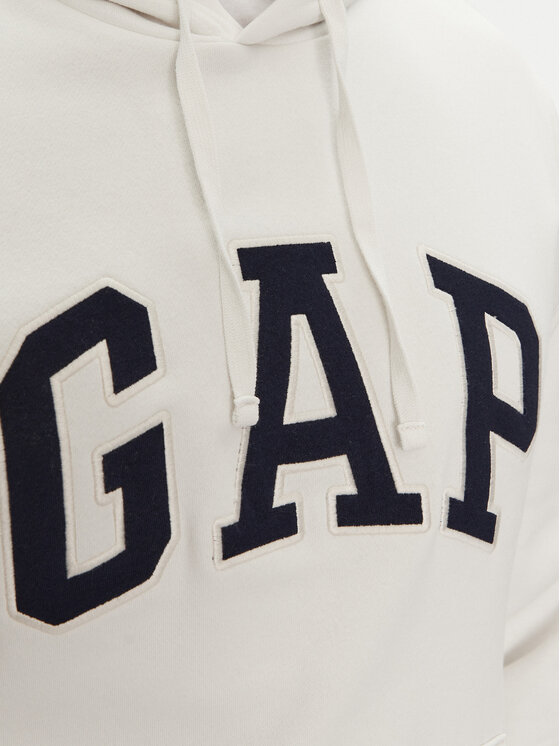 Gap Gap Džemperis 674148-02 Écru Relaxed Fit