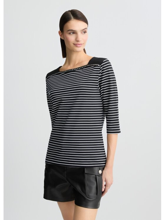 Liu Jo T-shirt WA5227J490903156 Nero Regular Fit