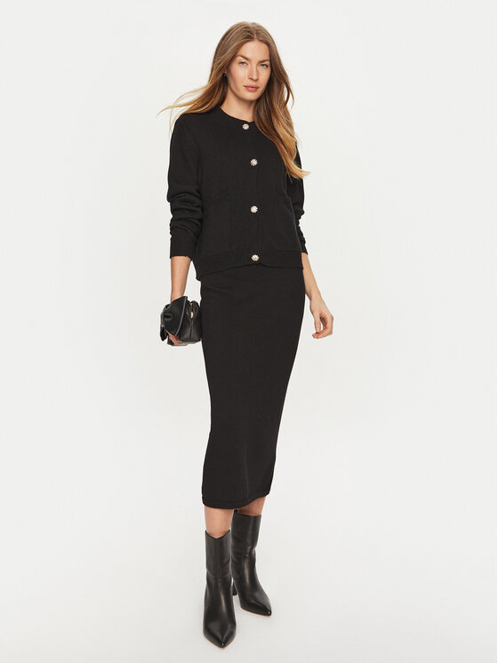 ViCOLO ViCOLO Kardigan 77100S Crna Regular Fit