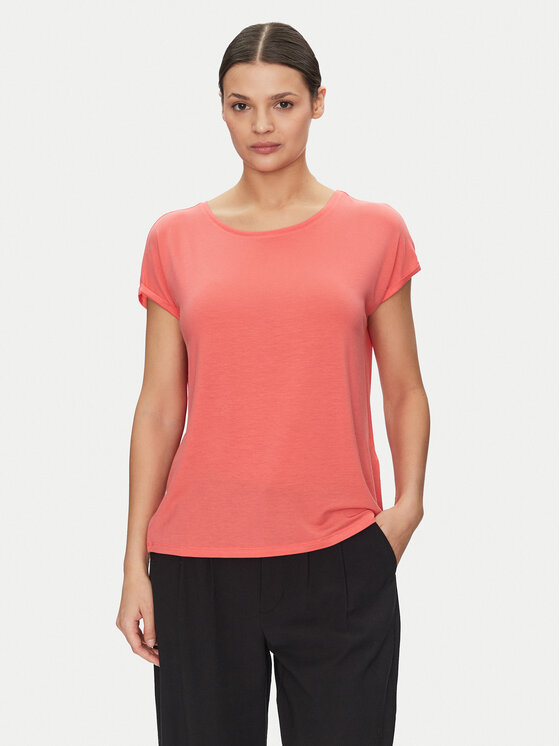 Vero Moda Vero Moda T-shirt Ava 10284468 Ružičasta Regular Fit