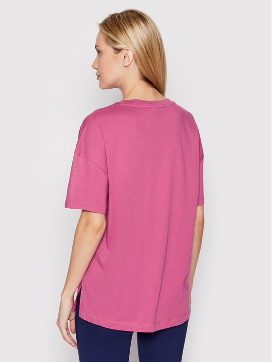 Diadora Diadora T-Shirt Floss 102.178185 Różowy Regular Fit