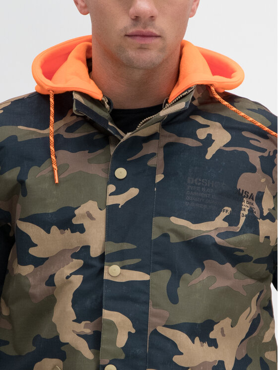 DC Jakna za snowboard EDYTJ03093 Zelena Regular Fit Modivo.si