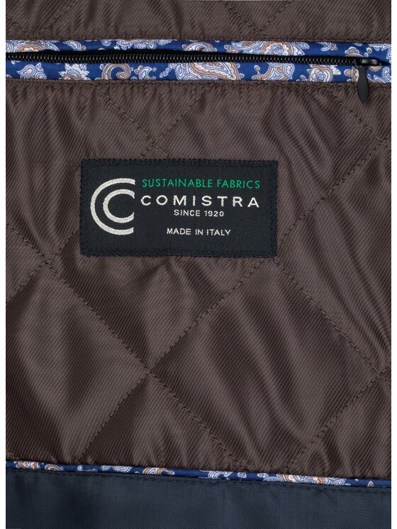 Pako Lorente Pako Lorente Płaszcz zimowy P24WP-7X-018 Granatowy Slim Fit