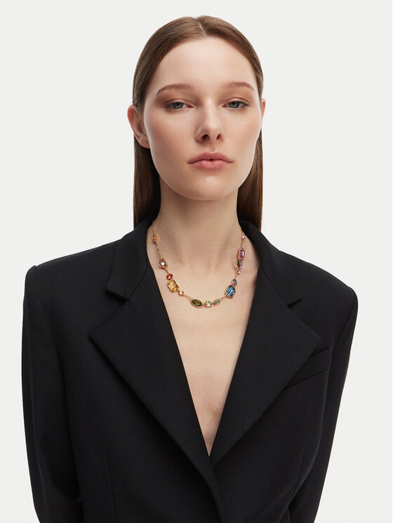 Swarovski Swarovski Naszyjnik Gema 5741584 Złoty