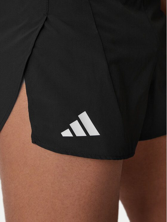 adidas adidas Pantaloncini sportivi Adizero Essentials Split IM8585 Nero Slim Fit