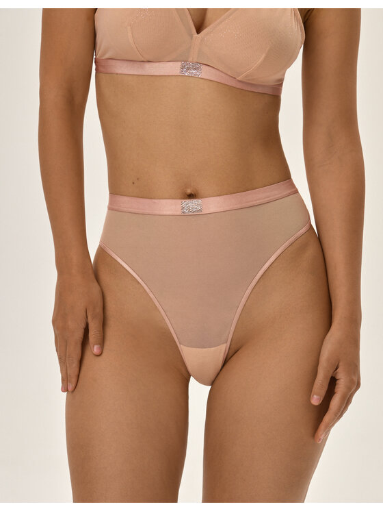 Esotiq Esotiq Stringi 41834 Beżowy
