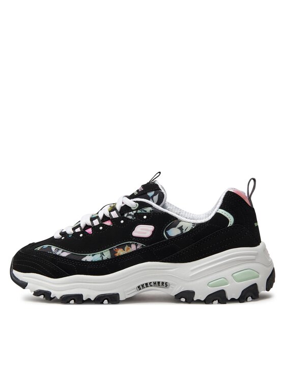 Skechers Skechers Sneakersy D'Lites-Blooming Fields 149794/BKMT Czarny