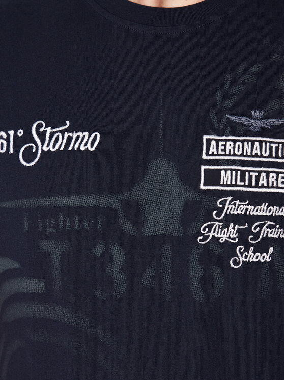 Aeronautica Militare Aeronautica Militare T-shirt 231TS2055J584 Blu scuro Regular Fit