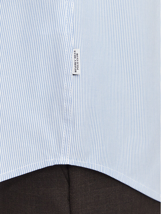 Beverly Hills Polo Club Beverly Hills Polo Club Риза P-SS26W-SH000536 Син Regular Fit
