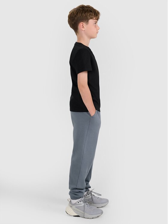 4F 4F T-Shirt 4FJWMM00TTSHM2330 Μαύρο Regular Fit
