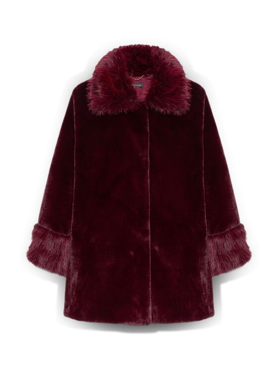 Fiorella Rubino Fiorella Rubino Cappotto invernale F022T001451N036 Bordeaux A-Line Fit